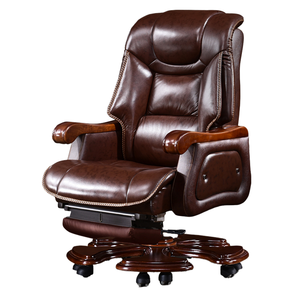 2025 Luxus Klassischer Executive Chair Neuer Büro-Freizeit-Liegestuhl aus echtem Leder High - End Presidential Executive Chair - Product Image 1