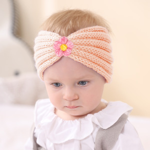 <span class=keywords><strong>Diadema</strong></span> elástica para niñas recién nacidas de invierno 2021, <span class=keywords><strong>diadema</strong></span> de punto barata con turbante de lana con <span class=keywords><strong>flores</strong></span>, <span class=keywords><strong>diadema</strong></span> para bebé - Product Image 1