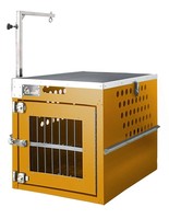 Cage de transport solide et respirante pour animaux de compagnie en alliage d'aluminium NO.4 (simple) – Idéale pour toutes les saisons