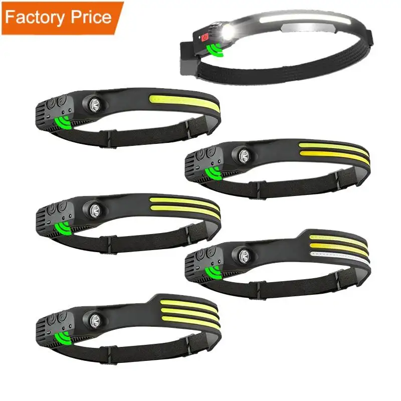 Außenbereich Silicone Scheinwerfer Arbeitslicht wiederaufladbar USB wasserdicht 350 Lumens Cob 230 Grad Bewegungssensor Led Scheinwerfer