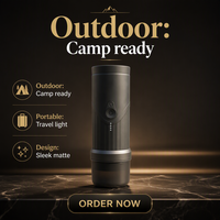 Nouvelle arrivée, machine à expresso portable, cafetière de voyage 58 mm, OEM ODM personnalisé