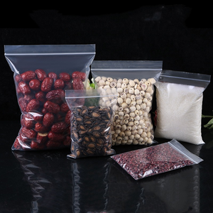 100 pcs/<span class=keywords><strong>lot</strong></span> bijoux transparents de haute qualité sac à fermeture éclair <span class=keywords><strong>en</strong></span> plastique épaissi bijoux transparents grand sac de rangement à fermeture éclair - Product Image 4