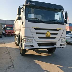 Mobil bekas pabrik menjual truk dump truck Haowo 10 roda, tipe baru kereta, 371 tenaga kuda untuk transportasi Teknik truk sampah - Product Image 2