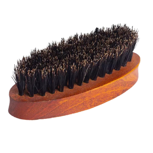 Brosse à raser en bois de hêtre pour homme avec poils de sanglier et poils de coiffure, pour le style et le corps - Product Image 1