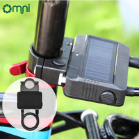 Antivol intelligent sans fil Omni pour vélo, avec recharge USB, Bluetooth, panneau solaire et déverrouillage par Bluetooth, idéal pour la location et les projets de vélos personnels.