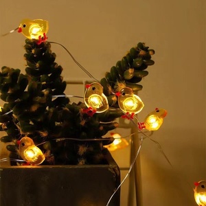 Battery Operated LED Copper Wire Fairy Light <strong>String</strong> Carrot Blossoms Easter Decorative Lighting for Outdoor Use - Product Image 6