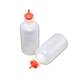 Bouteille de vaccination de vaccin de volaille Bouteille de dilution de vaccin de poulet Gouttes de pigeon Yeux Gouttes de narine d'oiseau - Product Image 1