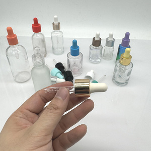 Botella de Aceite Transparente de 30ml 50ml con Gotero de Colores para Envasado de Esencias para el Cuidado de la Piel - Product Image 2