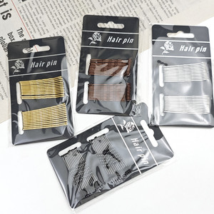 Elegantes horquillas metálicas de cristal para mujeres y niñas adolescentes, accesorio de salida nocturna a granel con clip, bonita pieza de cabello - Product Image 2