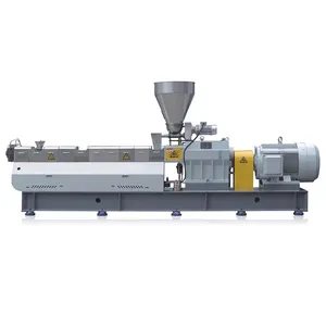 PET Twin Screw Extruder Plastic Recycling Pelletizer Extruder machine