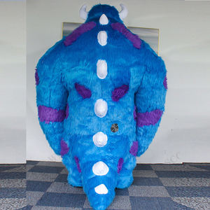 Costume da mascotte personalizzato costume da mascotte personaggio dei cartoni animati di alta qualità adulto gonfiabile <span class=keywords><strong>mostro</strong></span> <span class=keywords><strong>blu</strong></span> - Product Image 2