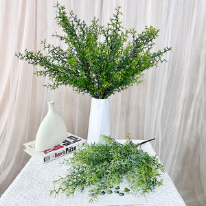 Flores Queyiyi, Coral en Miniatura, Planta Artificial de 30cm-100cm, Decoración de Plástico para el Hogar - Product Image 4