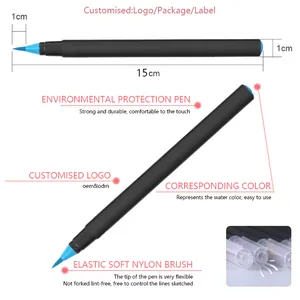 Watercolor Brush Markers Pen Primary Art Markers Flexible And Real Brush 24 Colors Watercolor Brush Pens