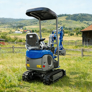 Mini Escavatori Diesel da <span class=keywords><strong>1</strong></span> Tonnellata e <span class=keywords><strong>1</strong></span>,7t con Motore Kubota da 10,2KW, Braccio a Raggio Zero e Telaio Retrattile - Product Image 2