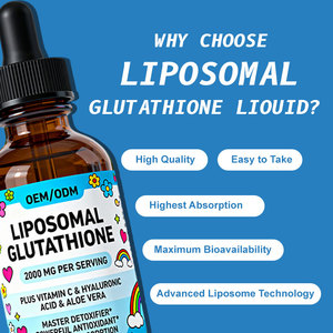 Zeer Krachtige Formule Met Alle Natuurlijke Ingrediënten <span class=keywords><strong>100</strong></span>% Zuiverheid Voedingssupplement Eersteklas Suikervrije Glutathiondruppel - Product Image 5