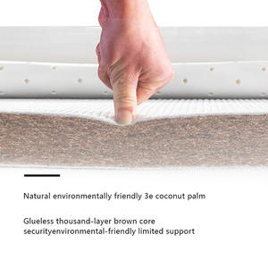 Vente directe d'usine Matelas en fibre de palmier de coco de taille standard Matériel de protection de l'environnement Meubles de chambre à coucher <span class=keywords><strong>avec</strong></span> coque - Product Image 5