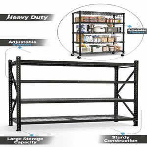 Système de rangement modulaire robuste pour <span class=keywords><strong>garage</strong></span> en acier thermolaqué, plans de conception 3D CAO gratuits, fabrication OEM personnalisée - Product Image 1
