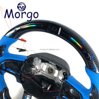 Volant en fibre de carbone avec LED personnalisées pour Dodge, accessoires pour voitures Dodge Charger Challenger Hellcat SRT RT 392 Scat-pack