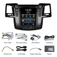 Android 9.7 ''Voiture pour DVD GPS Navigation Multimedia Player Auto Radio pour DVD Player pour Toyota Fortuner Hilux 2007-2015 Android