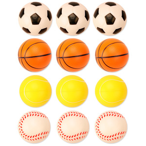 Jincan Convex Surface 63mm Sports PU <b>Ball</b> 4 Style Decompression Sponge Ventilation <b>Squeeze</b> Toys for Boys and Girls - Product Image 3
