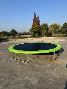 Trampoline rond de haute qualité de 12 pieds pour intérieur/extérieur, lit de saut de <span class=keywords><strong>fitness</strong></span> avec filet de protection pour les installations de divertissement pour enfants - Product Image 2