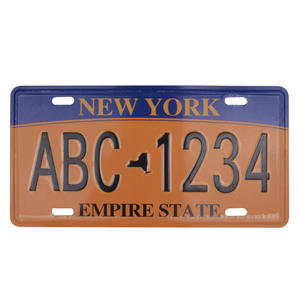 Letrero de lata de Metal para matrícula de coche, personalizado, fabricante de alta calidad, impreso - Product Image 6