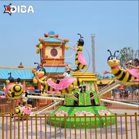 Offre Spéciale fête foraine Attraction carnaval jeu mécanique Mini avion enfants abeilles rotatives manèges en avion électrique