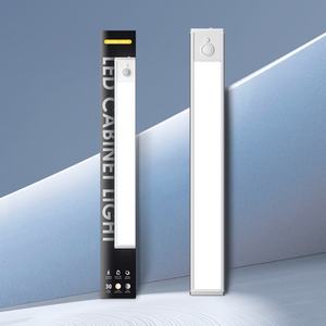 Éclairage sous-meuble rechargeable, magnétique, avec détecteur de mouvement, lampe de nuit à intensité variable pour cuisine, chambre, placard - Product Image 2