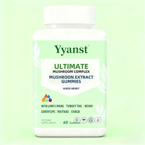Gomitas de Extracto de Complejo de Hongos de Marca Privada con Melena de León, Refuerzan la Inmunidad, Promueven la Digestión, Alivian el Estrés - Product Image 1