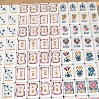Tuiles de mahjong solides empilables CStable 2026 pour les séances de jeu de table quotidiennes des clubs de loisirs