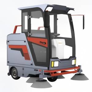 Eternal Electric Ride-On Sweeper 48V 150Ah Batería-Descalcificación/pelado autopropulsado Área grande Fácil maniobrabilidad 2 años - Product Image 6