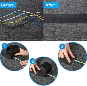 Gestion de câble de couverture de câble de plancher pour le câble de tapis de bureau organisé - Product Image 4