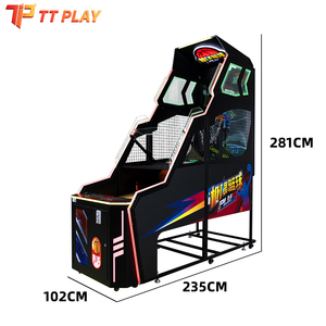 Máquina de Juego de Baloncesto Extremo Operada con Monedas, con Canje de Boletos, para Parques de Diversiones y Centros Comerciales - Product Image 3
