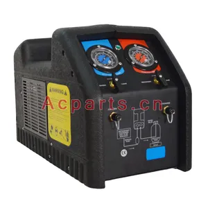 ACTECmax 220V r134a 값 냉매 회수 기계 110V/50Hz 60Hz 압축기 1/2 hp oiHess 재활용 기계 AC.138.001