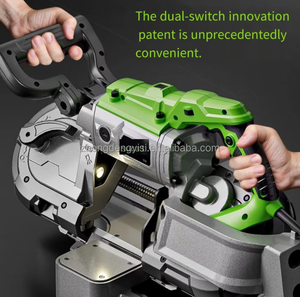 High <b>Power</b> Band <b>Saw</b> Machine, Mechanical Portable Roller, Multifunctional Band <b>Saw</b> Cutting, Fully Automatic, Small Portable - Product Image 4