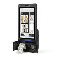 Kiosque de paiement et d'impression de billets en libre-service de 21,5 pouces avec imprimante thermique, distributeur automatique, scanner de code QR, SDK HCC-HM2000A