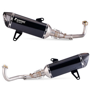 Tubo de <span class=keywords><strong>Escape</strong></span> de Acero Inoxidable <span class=keywords><strong>para</strong></span> Motocicleta XMAX300 250 <span class=keywords><strong>XMAX</strong></span> <span class=keywords><strong>300</strong></span> X MAX250, Silenciador Deslizante y Tubo Frontal - Product Image 4