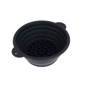 Bol à glace facial portable en silicone pliable avec bac à glace intégré pour soins de la peau et bains de glace - Product Image 4