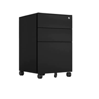 Un classeur vertical indépendant noir, facile à assembler, multifonctionnel, personnalisable, au prix d'usine