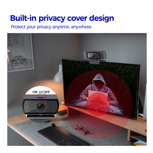 1080P เว็บแคม <span class=keywords><strong>USB</strong></span> พร้อมไมโครโฟนสำหรับคอมพิวเตอร์ออโต้โฟกัส1080P วิดีโอพีซีสนทนาคอมพิวเตอร์ - Product Image 4