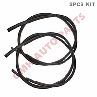 Kit de garniture de moulage de toit, bande d'étanchéité contre les intempéries pour Toyota Yaris/Echo/Vitz 1999-2005, moulage de finition latérale de gouttière de toit, côté droit/gauche, 75551-52011