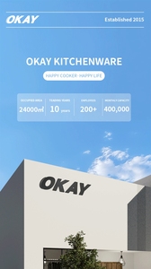 Juego de Utensilios de Cocina de Lujo de 21 Piezas Antiadherentes de Aluminio con Tapas de Vidrio para Suministro al por Mayor de Fábrica - Product Image 6