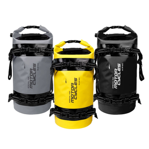 500D PVC wasserdichter 25L hintere Reisegepäck-Sitz tasche Reißfester Motorrad-Reit rucksack für Pendler und Reisen - Product Image 1