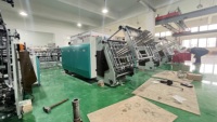 Machine de fabrication de boîtes de frites en papier pour aliments, récipient à emporter, machine de fabrication de boîtes d'emballage pour hamburger