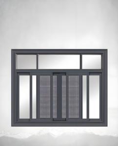 Fenêtre <span class=keywords><strong>coulissante</strong></span> moderne en aluminium pour cuisine, modèles de fenêtres coulissantes en aluminium, images de fenêtres coulissantes en verre, fenêtres baies coulissantes - Product Image 2