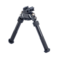 Prix d'usine Trépied télescopique V8 de 6 pouces pour la simulation de tir, support de caméra pour la chasse et l'observation des oiseaux