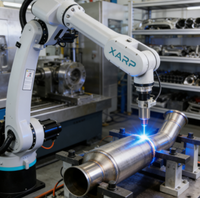 Robot de soudage laser industriel Xarp à 6 axes, portée de 1,9 m, robot de soudage laser multi-processus (laser+MIG/TIG), armoire en acier inoxydable