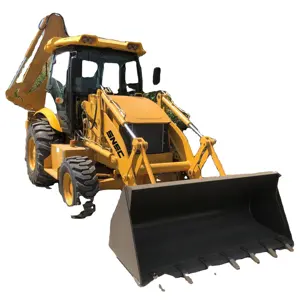 Free Shipping 388 Mini 4X4 Two-Bale Backhoe Loader Small Wheels Farm Machinery Featuring Core Engine Motor Pump Gearbox Bearing