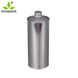 Seau en argent à bouche étroite 100ml 125ml 250ml 500ml avec pinceau pour peinture étanche à l'air et à l'eau de qualité alimentaire - Product Image 3