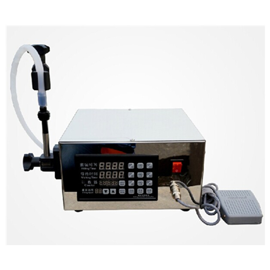 Небольшая электронная разливочная машина для бутылок с жидкостью